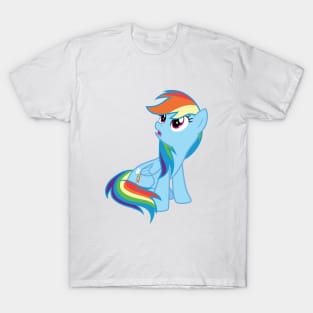 Sitting Rainbow Dash T-Shirt